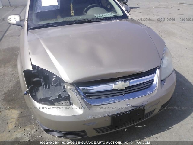 1G1AZ55F467723301 - 2006 CHEVROLET COBALT LTZ TAN photo 6