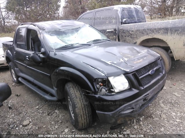 1FMZU77KX4UA39474 - 2004 FORD EXPLORER SPORT TR  BLACK photo 1