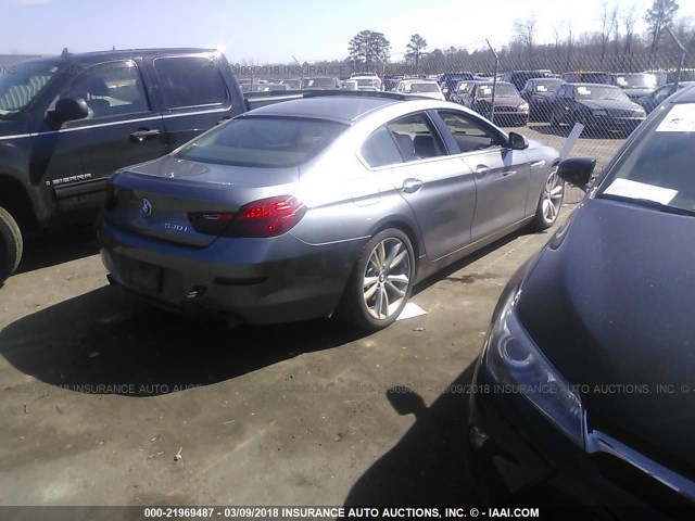 WBA6A0C52DDF14459 - 2013 BMW 640 I GRAY photo 4