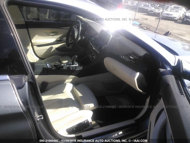 WBA6A0C52DDF14459 - 2013 BMW 640 I GRAY photo 5