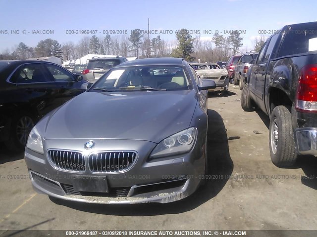 WBA6A0C52DDF14459 - 2013 BMW 640 I GRAY photo 6