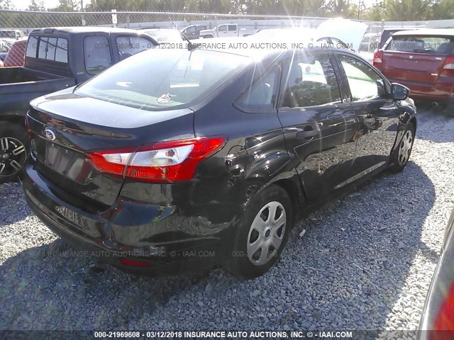 1FADP3E27DL311590 - 2013 FORD FOCUS S BLACK photo 4