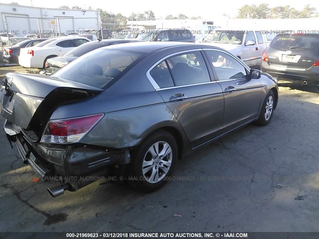 1HGCP2F47AA029930 - 2010 HONDA ACCORD LXP GRAY photo 4