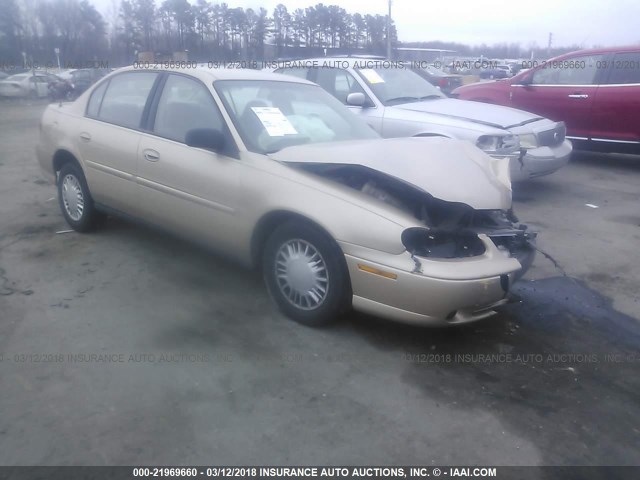 1G1ND52J92M691191 - 2002 CHEVROLET MALIBU GOLD photo 1