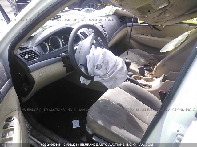 5NPET46C19H533917 - 2009 HYUNDAI SONATA GLS WHITE photo 5