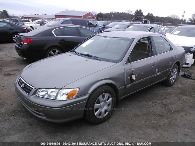 4T1BG22K71U073404 - 2001 TOYOTA CAMRY CE/LE/XLE 灰色 照片 2