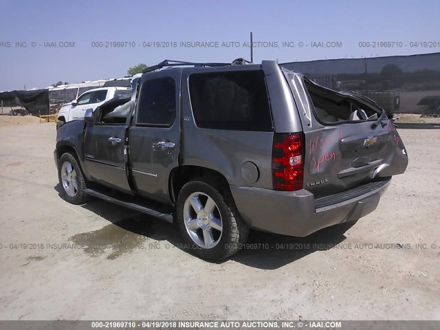 1GNFC33J69R287397 - 2009 CHEVROLET TAHOE C1500 LTZ GRAY photo 3