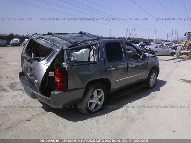 1GNFC33J69R287397 - 2009 CHEVROLET TAHOE C1500 LTZ GRAY photo 4