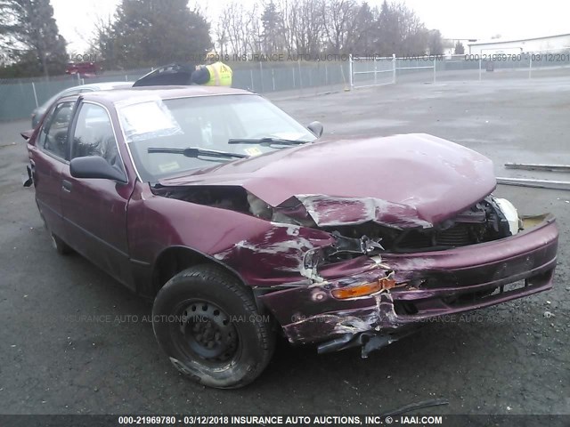 JT2SK11E2N0003369 - 1992 TOYOTA CAMRY DLX MAROON photo 1