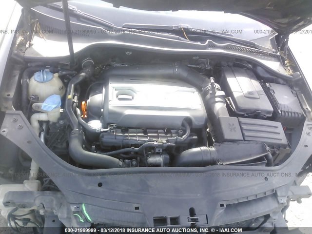 3VWRA71K49M033992 - 2009 VOLKSWAGEN JETTA WOLFSBURG 黑色 照片 10