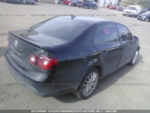 3VWRA71K49M033992 - 2009 VOLKSWAGEN JETTA WOLFSBURG 黑色 照片 4