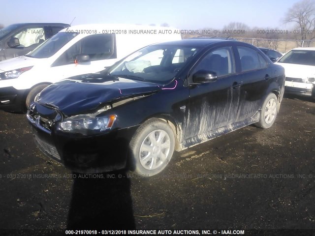 JA32U2FU7FU027103 - 2015 MITSUBISHI LANCER ES 黑色 照片 2
