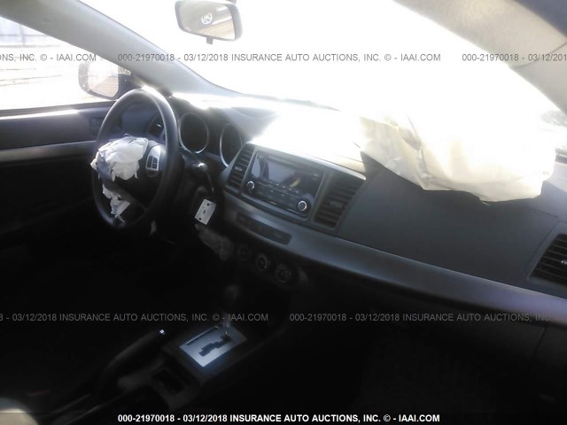 JA32U2FU7FU027103 - 2015 MITSUBISHI LANCER ES 黑色 照片 5