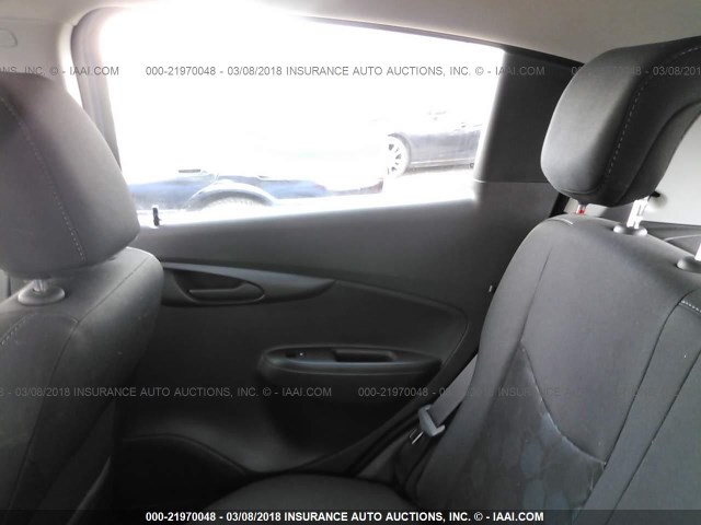KL8CD6SA1HC838566 - 2017 CHEVROLET SPARK 1LT Синий фото 8