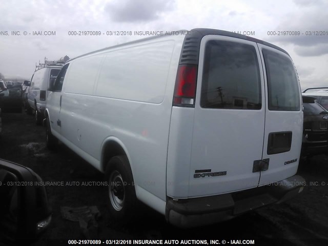 1GCHG39F321214422 - 2002 CHEVROLET EXPRESS G3500  WHITE photo 3