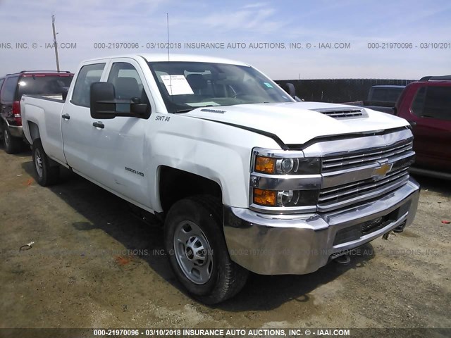 1GC1KUEY7HF126949 - 2017 CHEVROLET SILVERADO K2500 HEAVY DUTY WHITE photo 1