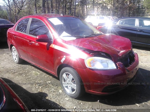 KL1TD5DE4BB190727 - 2011 CHEVROLET AVEO LS/LT 栗色 照片 1