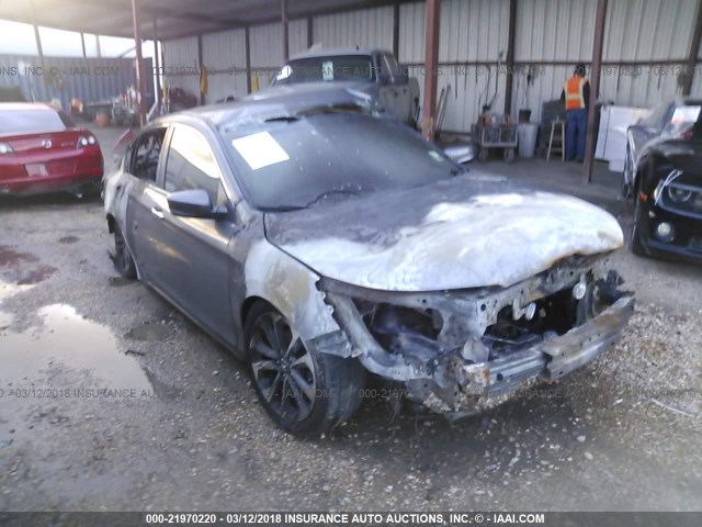 1HGCR2F58FA222792 - 2015 HONDA ACCORD SPORT 灰色 照片 1