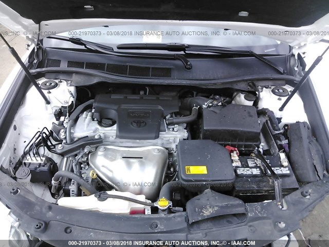4T1BF1FK5EU316933 - 2014 TOYOTA CAMRY L/SE/LE/XLE 白色 照片 10