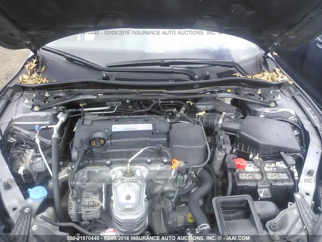 1HGCR2F55EA051823 - 2014 HONDA ACCORD SPORT Сұр фото 10