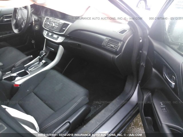 1HGCR2F55EA051823 - 2014 HONDA ACCORD SPORT GRAY photo 5