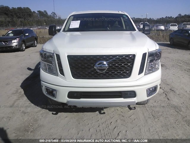 1N6BA1F41GN516674 - 2016 NISSAN TITAN XD SL/PRO-4X/PLAT RESERVE WHITE photo 6