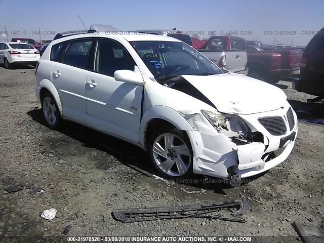 5Y2SL63865Z480259 - 2005 PONTIAC VIBE WHITE photo 1