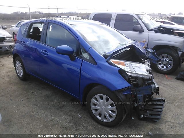 3N1CE2CP0GL408520 - 2016 NISSAN VERSA NOTE S/S PLUS/SV/SL/SR BLUE photo 1