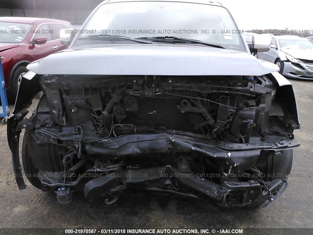 5N1BA0ND6FN617671 - 2015 NISSAN ARMADA SV/SL/PLATINUM GRAY photo 6