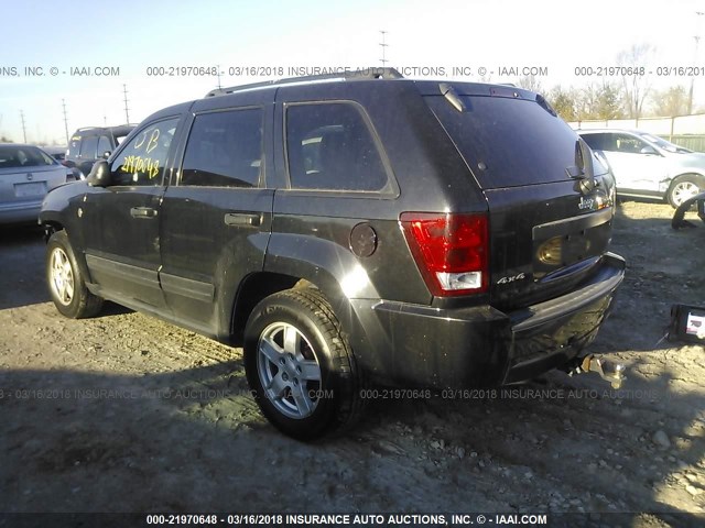 1J4HR48N25C537999 - 2005 JEEP GRAND CHEROKEE LAREDO/COLUMBIA/FREEDOM 黑色 照片 3