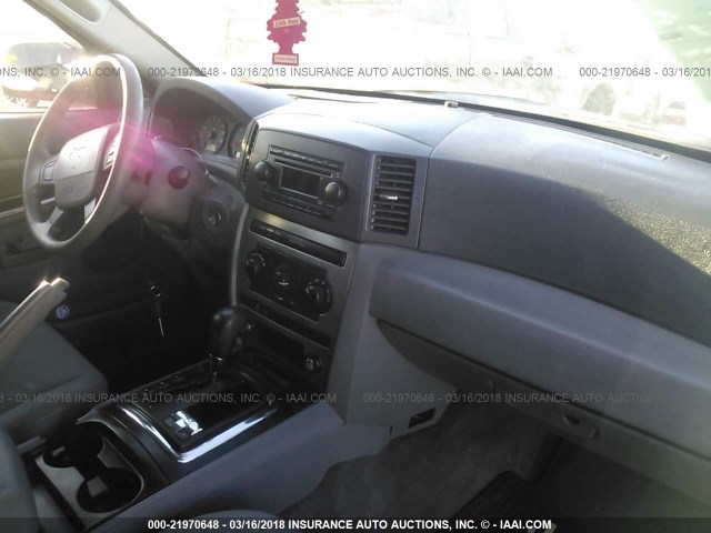 1J4HR48N25C537999 - 2005 JEEP GRAND CHEROKEE LAREDO/COLUMBIA/FREEDOM 黑色 照片 5