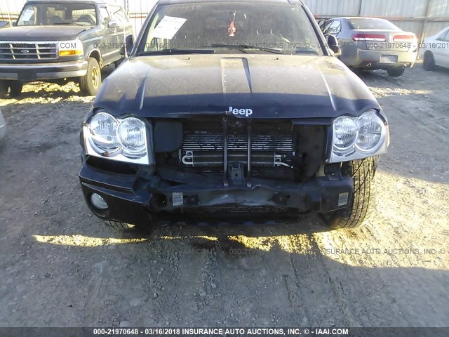 1J4HR48N25C537999 - 2005 JEEP GRAND CHEROKEE LAREDO/COLUMBIA/FREEDOM 黑色 照片 6