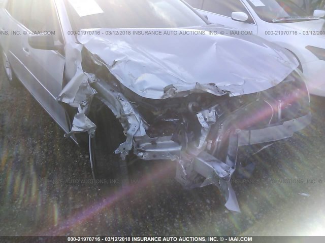 1G11B5SA2DF138068 - 2013 CHEVROLET MALIBU LS ვერცხლისფერი ფოტო 6