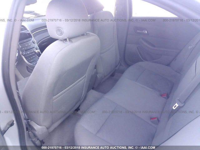 1G11B5SA2DF138068 - 2013 CHEVROLET MALIBU LS ვერცხლისფერი ფოტო 8