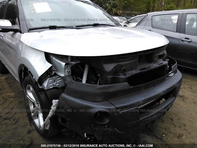 1FM5K7F8XFGC69222 - 2015 FORD EXPLORER LIMITED ვერცხლისფერი ფოტო 6