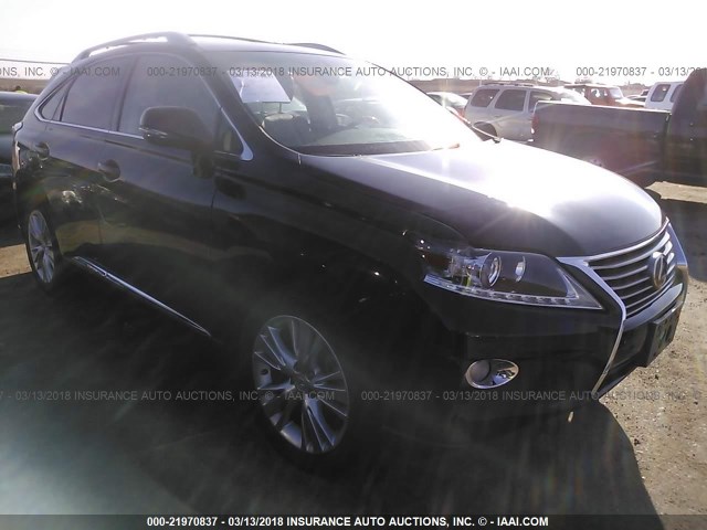 JTJZB1BA5A2003895 - 2010 LEXUS RX 450 BLACK photo 1