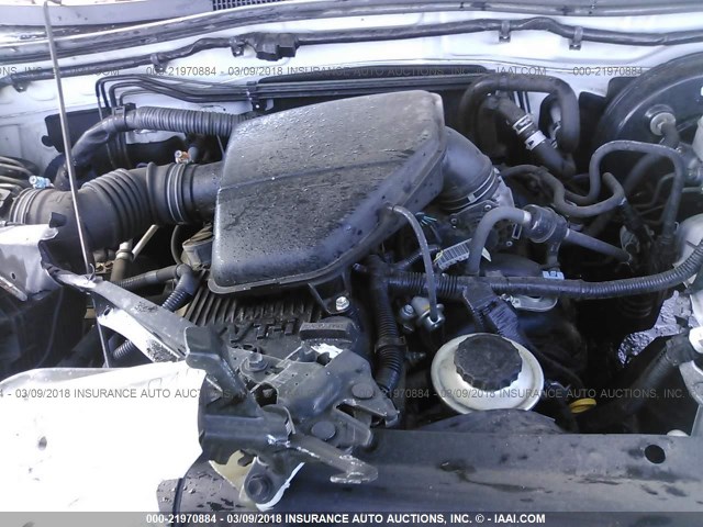 5TFTX4CN9DX030117 - 2013 TOYOTA TACOMA ACCESS CAB Weiß Foto 10