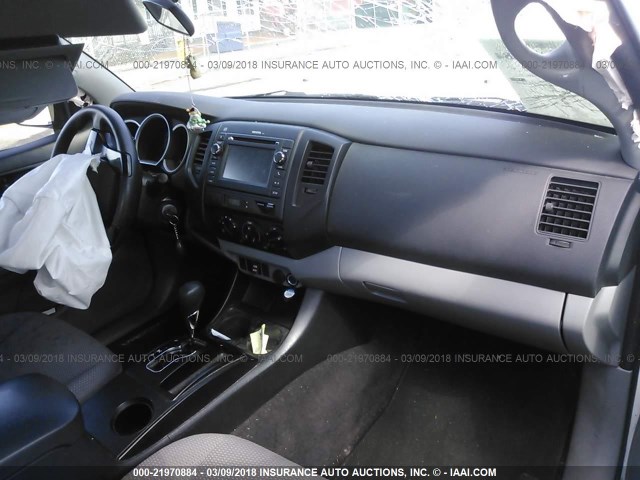 5TFTX4CN9DX030117 - 2013 TOYOTA TACOMA ACCESS CAB Weiß Foto 5