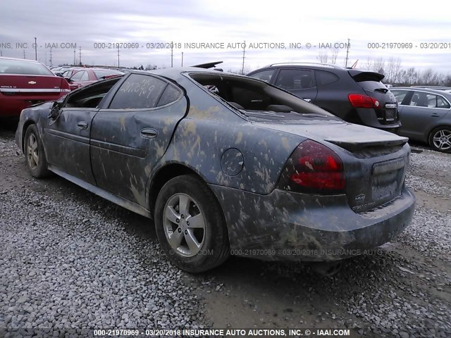 2G2WP552371216196 - 2007 PONTIAC GRAND PRIX BLUE photo 3