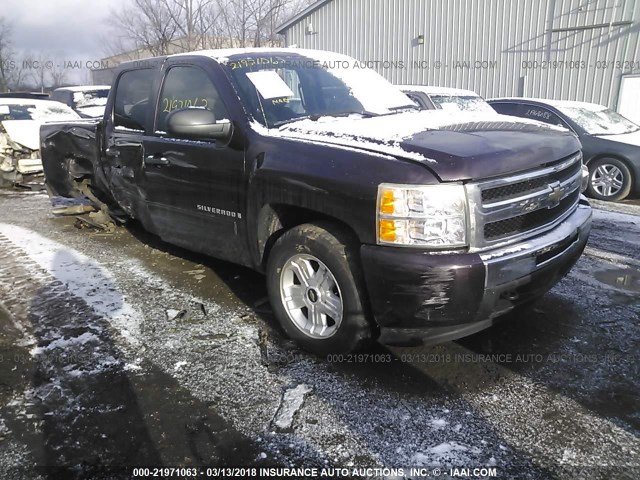 2GCEK23C791108604 - 2009 CHEVROLET SILVERADO K1500 LT BURGUNDY photo 1