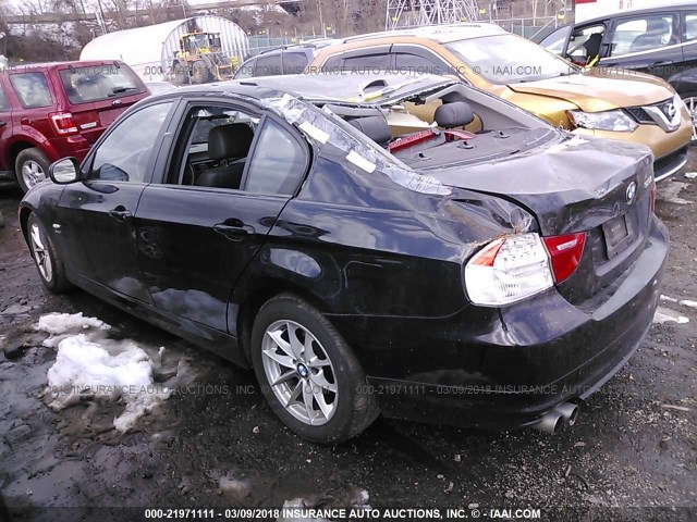 WBAPK5C57AA653611 - 2010 BMW 328 XI SULEV BLACK photo 3