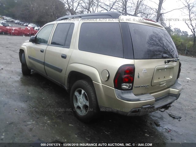 1GNET16S456169977 - 2005 CHEVROLET TRAILBLAZER EXT LS/EXT LT GOLD photo 3