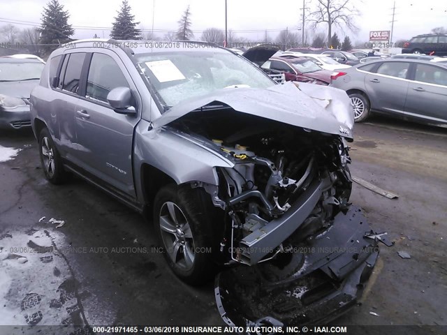 1C4NJDEB6HD177502 - 2017 JEEP COMPASS LATITUDE 银色 照片 1