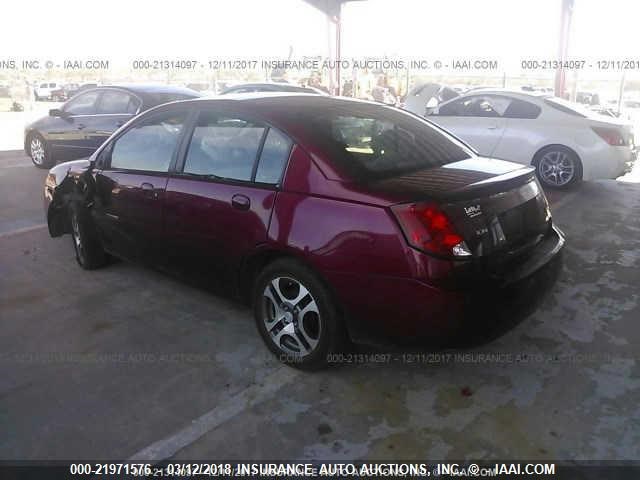 1G8AL52F25Z116016 - 2005 SATURN ION LEVEL 3 栗色 照片 3