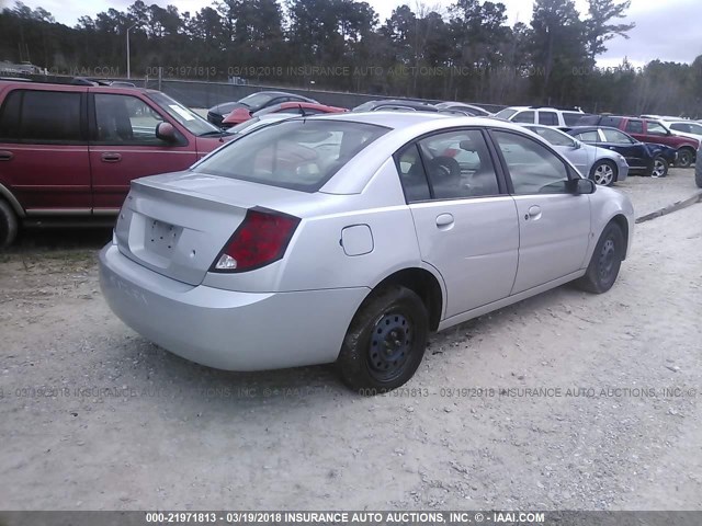 1G8AJ55F96Z203124 - 2006 SATURN ION LEVEL 2 Gümüş foto 4
