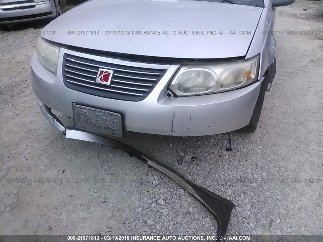 1G8AJ55F96Z203124 - 2006 SATURN ION LEVEL 2 Gümüş foto 6