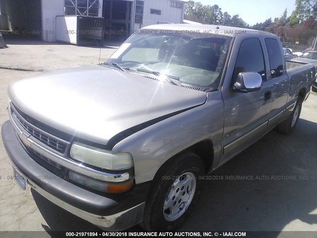 2GCEC19TX11367509 - 2001 CHEVROLET SILVERADO C1500 Champagne photo 2