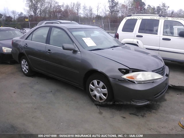 4T1BE32K34U937879 - 2004 TOYOTA CAMRY LE/XLE/SE GRAY photo 1