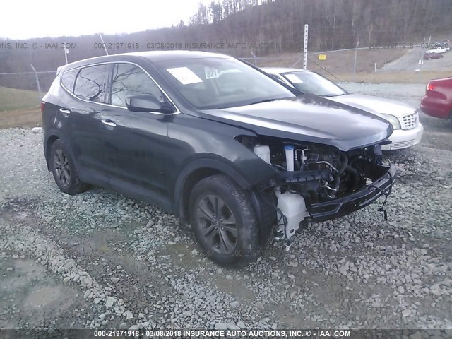 5XYZT3LB5DG123788 - 2013 HYUNDAI SANTA FE SPORT  GRAY photo 1