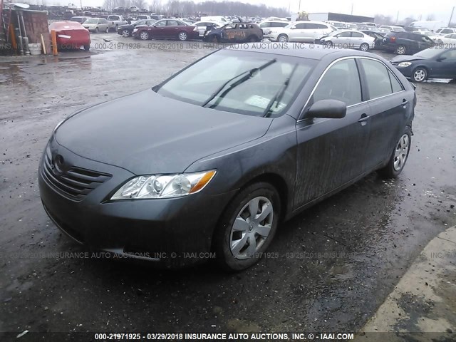 4T4BE46K99R073627 - 2009 TOYOTA CAMRY SE/LE/XLE GRAY photo 2